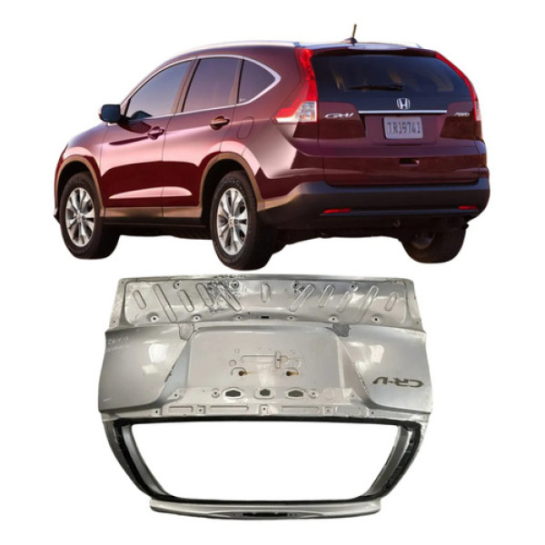 Tampa Traseira Honda Crv Cr-v 2013 2014 Original 26052016 Cinza