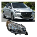 Farol Peugeot 208 2020 2021 2022 25121107 Direito