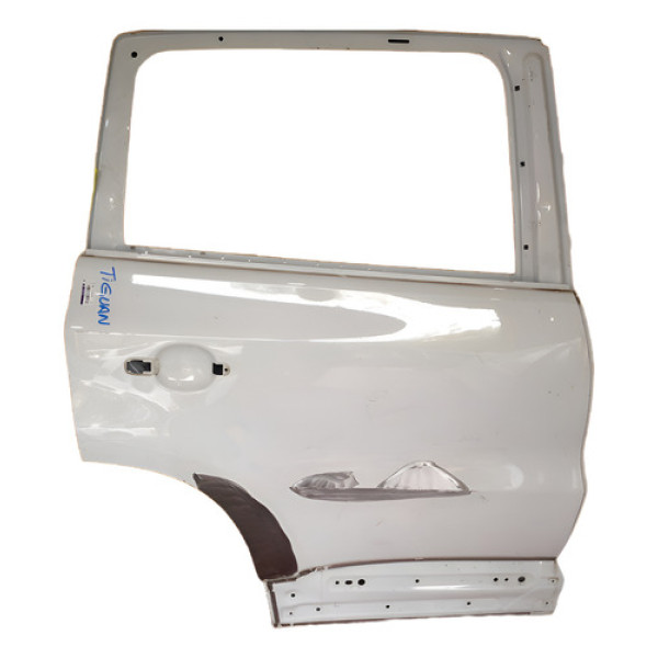 Porta Traseira Volkswagen Tiguan #804391 Traseira Direito/branco Branco