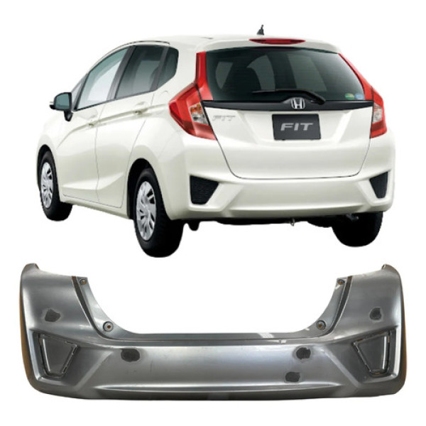Para Choque Traseiro Honda Fit 2015 2017 Original 26050703