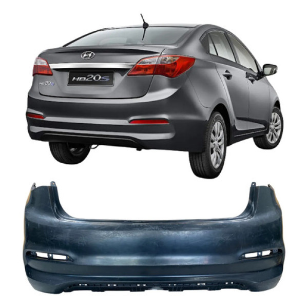 Para Choque Traseiro Hyundai Hb20 Sedan 2017 2018 26050705