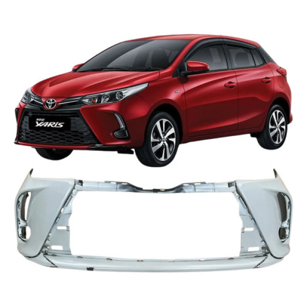 Para Choque Dianteiro Toyota Yaris Original 2022 26052003 Branco