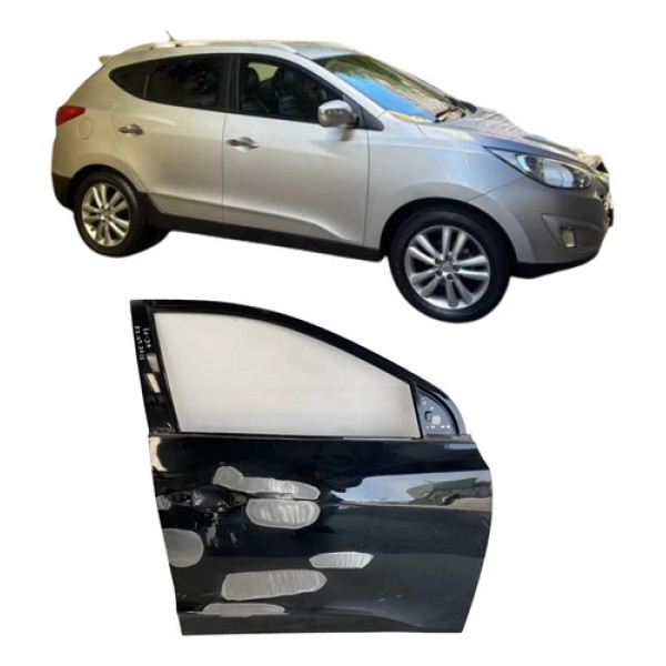Porta Dianteira Direita Hyundai Ix35 22092713 Dianteira Direito Preto