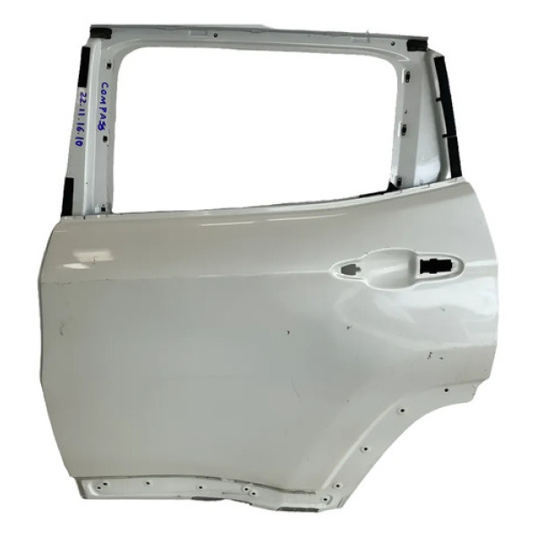 Porta Traseira Jeep Compass 22111610 Traseira Esquerdo Branco