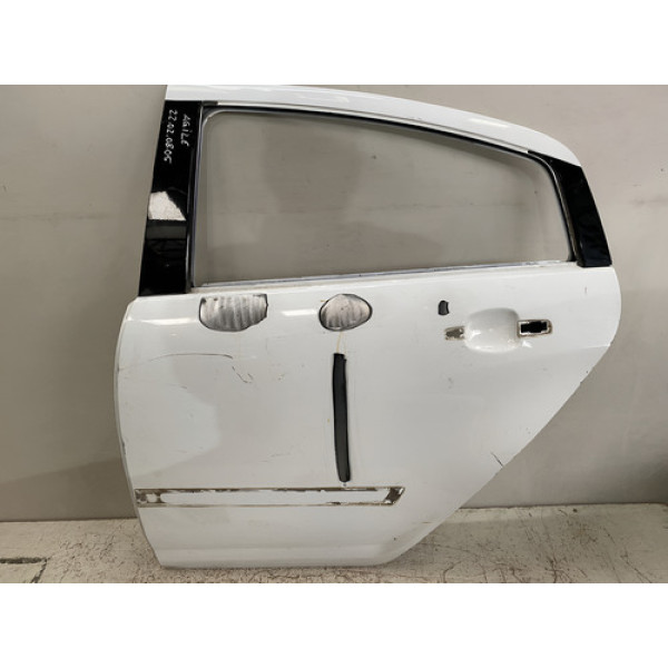 Porta Traseira Chevrolet Agile 22020805 Traseira Esquerdo Branco