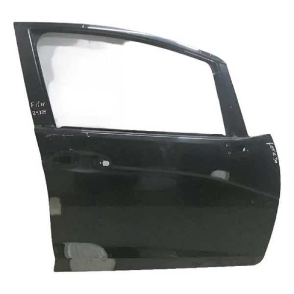 Porta Honda Fit 2015 2016 2017 24379 Dianteira Direito/preto Preto
