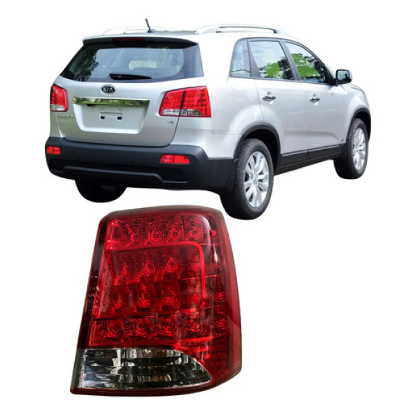 Lanterna Traseira Kia Sorento 2011 A 2014 Led Original Direito/passageiro Vermelha
