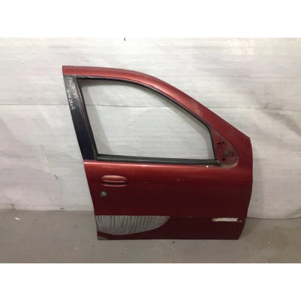 Porta Fiat Palio 1997 A 2000 Cp16022404 Dianteira Direito Vermelho