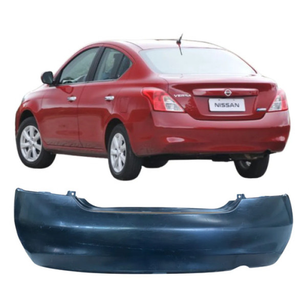 Para Choque Traseiro Nissan Versa 2011 2012 26041408