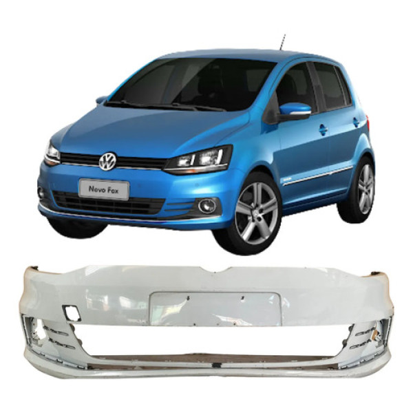 Para Choque Dianteiro Volkswagen Fox 2015 2016 2017 26041401 Branco