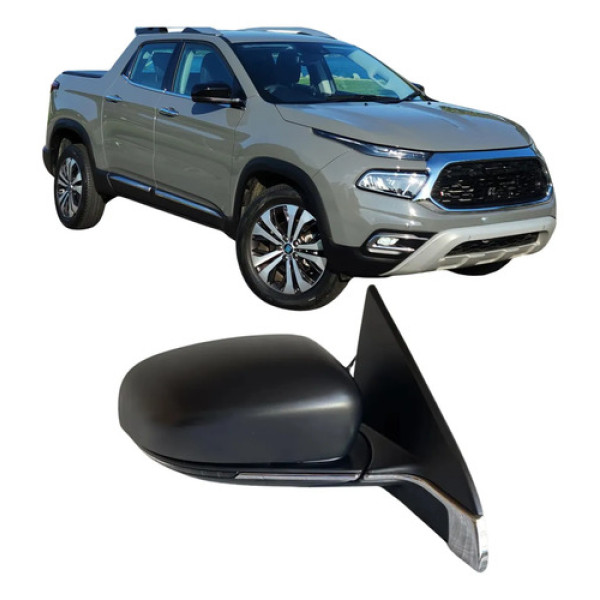 Retrovisor Fiat Toro 2016 A 2019 Retratil Direito