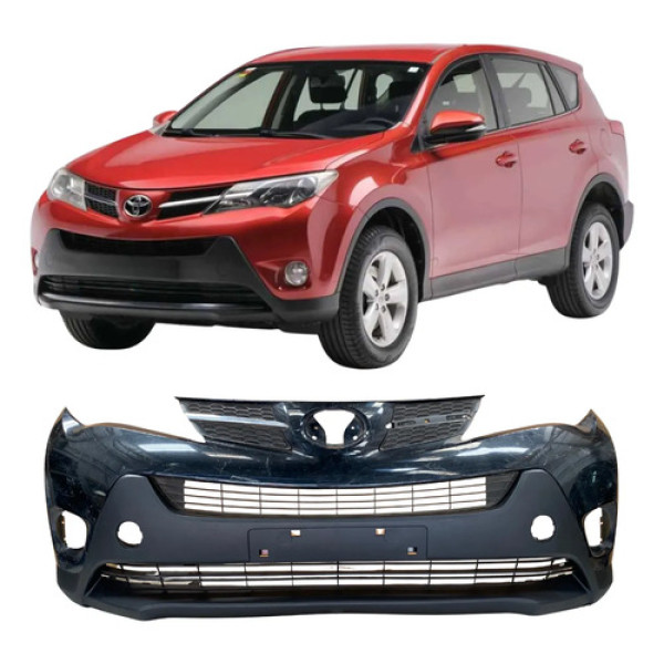 Para Choque Dianteiro Toyota Rav4 2013 Original 26081802 Preto