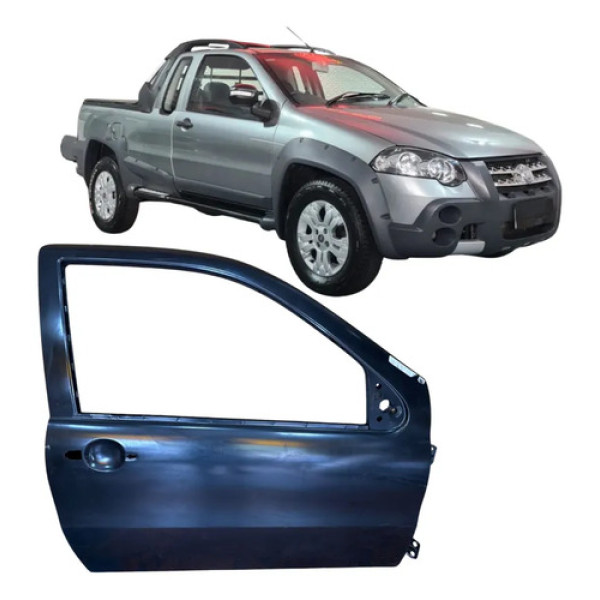 Porta Direita Fiat Strada 2008 09 10 11 12 13  Nova Original Direita Para Pintura