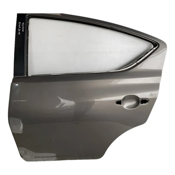 Porta Traseira Nissan Versa 2013 Á 2019 Le 22093006 Traseira Esquerdo Cinza