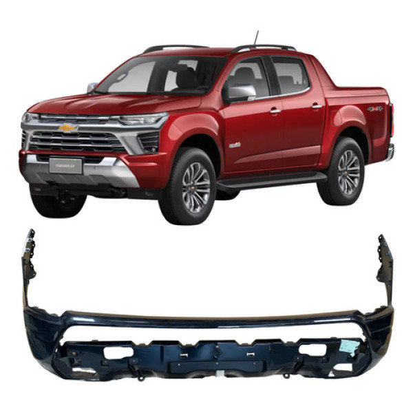 Para Choque Dianteiro Chevrolet S10 Trailblazer 25 26032509 Preto