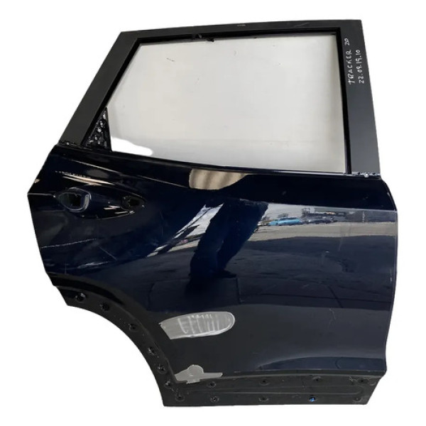 Porta Traseira Chevrolet Tracker 2020 2021 22091910 Traseira Direito Preto