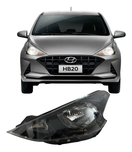 Farol Hb20 Hb-20 2020 2021 2022 26021402 Esquerdo/motorista Esquerdo