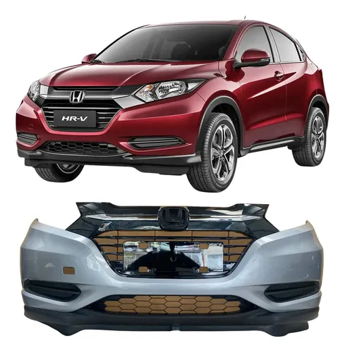 Para Choque Dianteiro Honda Hr-v 2015 A 2017 26013001 Cinza