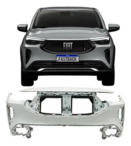 Para Choque Dianteiro Fiat Fastback 26011608 Branco