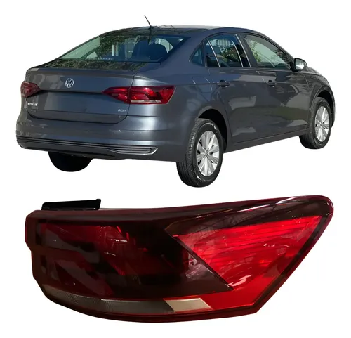 Lanterna Traseira Volkswagen Virtus 25100409 Vermelho Direito