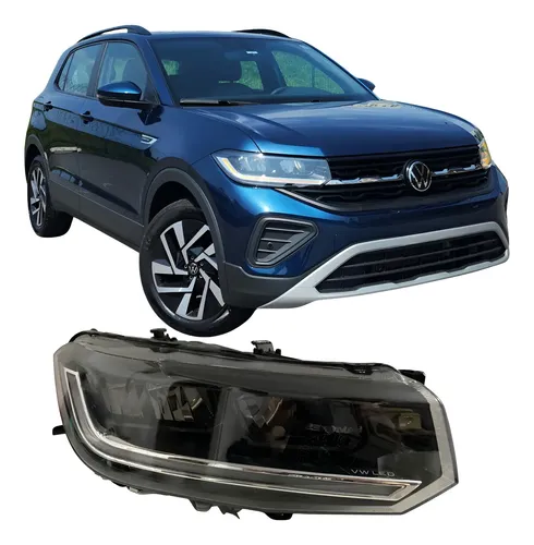 Farol Volkswagen T-cross Led 2025 25081602 Direito