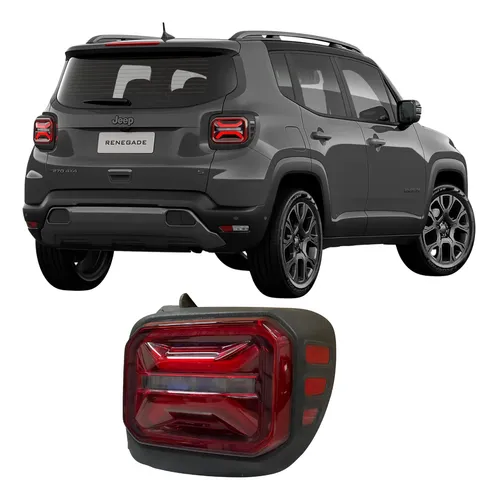 Lanterna Traseira Jeep Renegade 2022 2023 Original 26062004 Direito/passageiro Vermelha