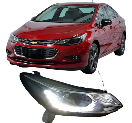 Farol Chevrolet Cruze 2017 Led Ld 25052909 Direito/passageiro Direito