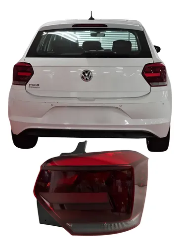 Lanterna Volksvagen Polo 2019 2020 2021 25102305 Vermelho