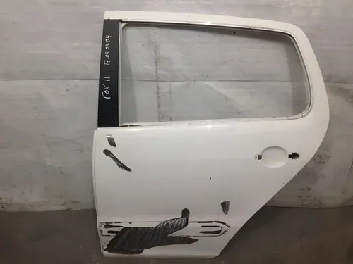 Porta Volkswagen Fox 2011 2012 2013 #050504 Traseira Esquerdo/branco