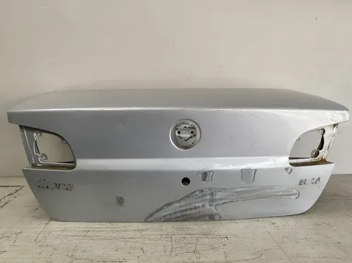 Tampa Traseira Fiat Siena 2008 2009 23041103 Prateado