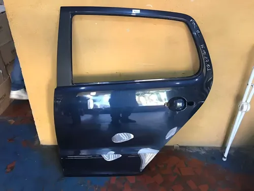 Porta Volkswagen Fox Cp16052701 Traseira Esquerdo Preto