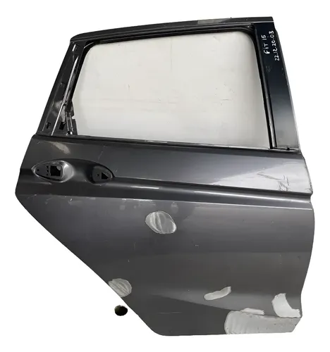 Porta Traseira Honda Fit 2015 2016 2017 22122003 Traseira Direito Cinza
