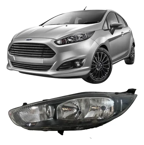 Farol Ford New Fiesta Fume Original 2014 2015 2016 26040710 Esquerdo/motorista