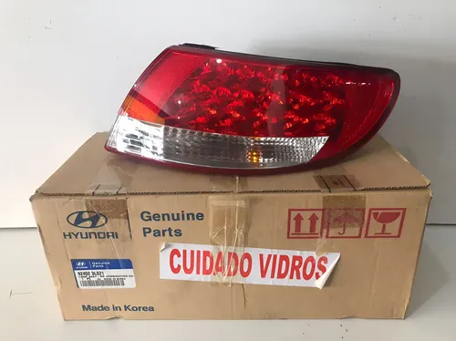 Lanterna Hyundai Azera2008 2009 2010 Nova Original Direito Direito Vermelho