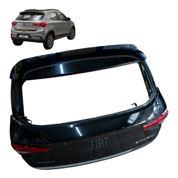 Tampa Do Porta Mala Fiat Argo Hatch 2018 A 2024 Original Preto
