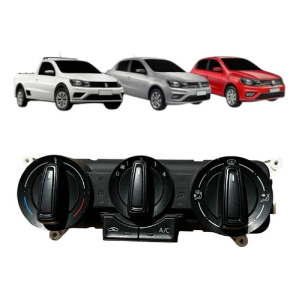 Comando De Ar Vw Gol Voyage Saveiro Original 2017 - 2021