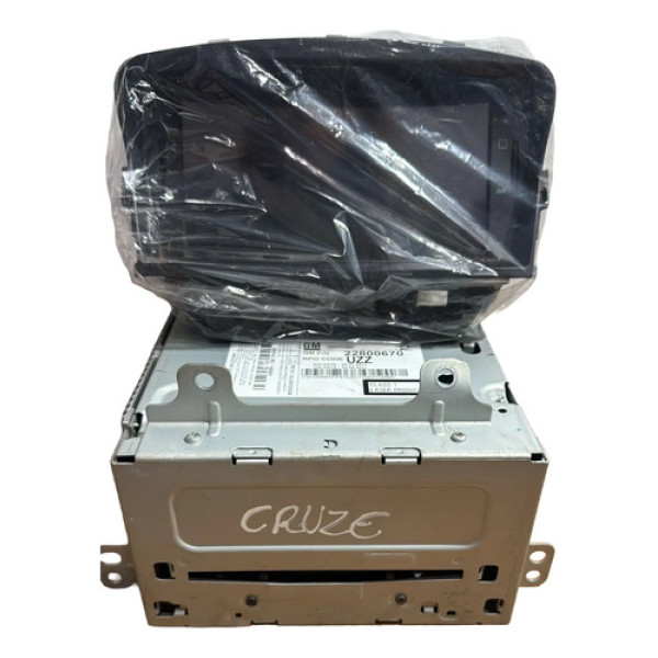 Kit Multimídia Chevrolet Cruze 2013 A 2016 Original Preto