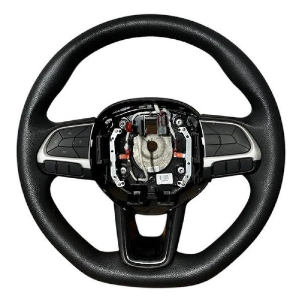 Volante De Direção Fiat Strada 2021 A 2025 - 01002807210 Preto