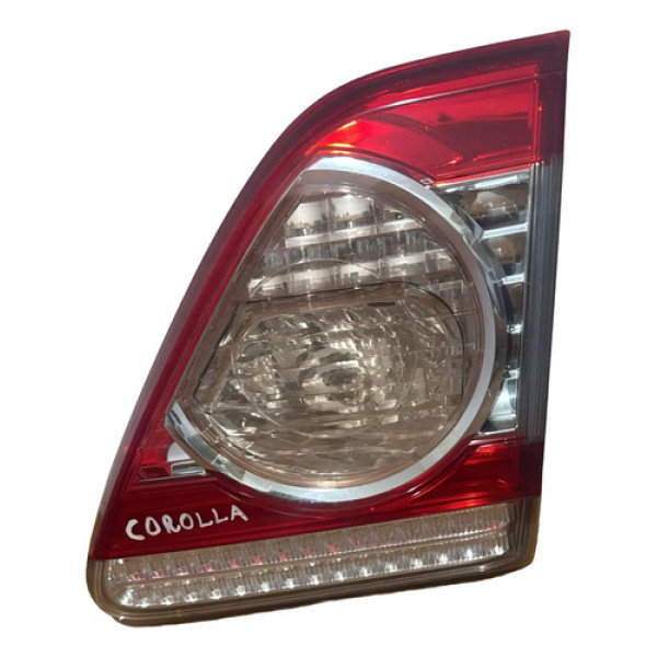 Lanterna Tampa Esq. Toyota Corolla 2012 2013 2014 Orig. Usad Esquerdo/motorista Vermelho