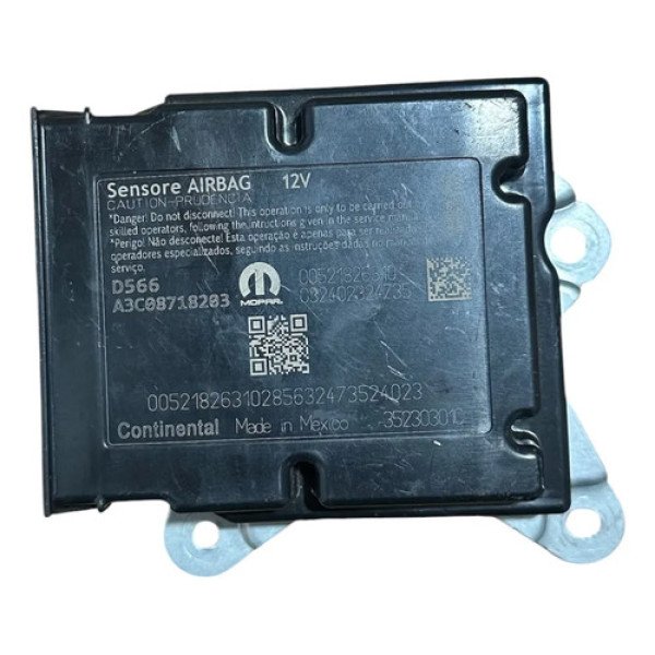 Modulo Airbag Fiat Strada 2020-2024 A3c08718203 N-acionado