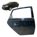 Porta Nissan Sentra Traseira Lado Direita 2014 Traseira Direito Preto