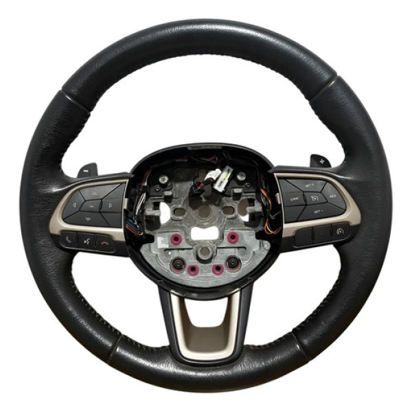 Volante Direção C/comandos Jeep Renegade 2020-22 01002505150 Preto