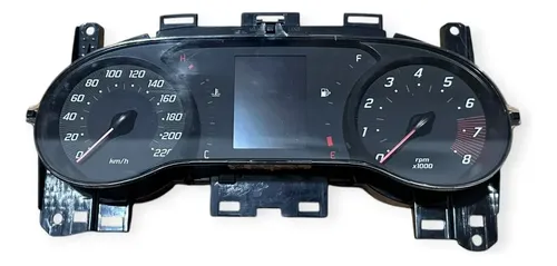Painel Instrumento Fiat Argo 2019 - 2022 521830730 Preto