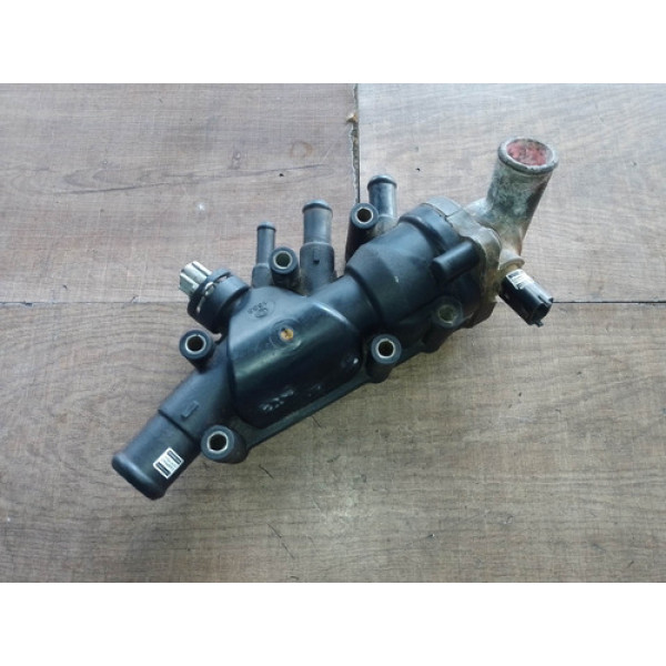 Carcaça Válvula Termostática Ford Fiesta 1.6 2012 