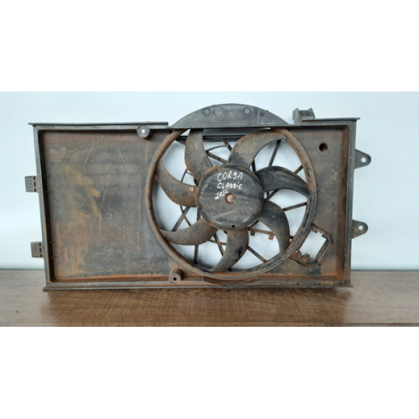 Defletor + Ventilador Corsa Classic 2012
