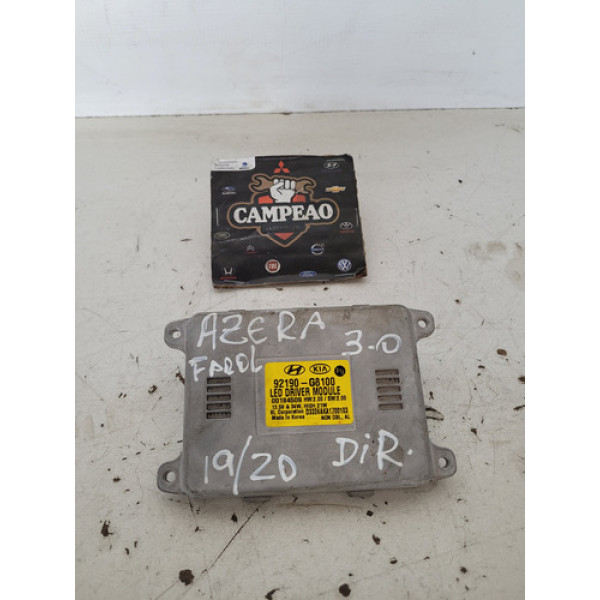 Modulo Farol Reator Direito Xenon Hyundai Azera 2019 2020