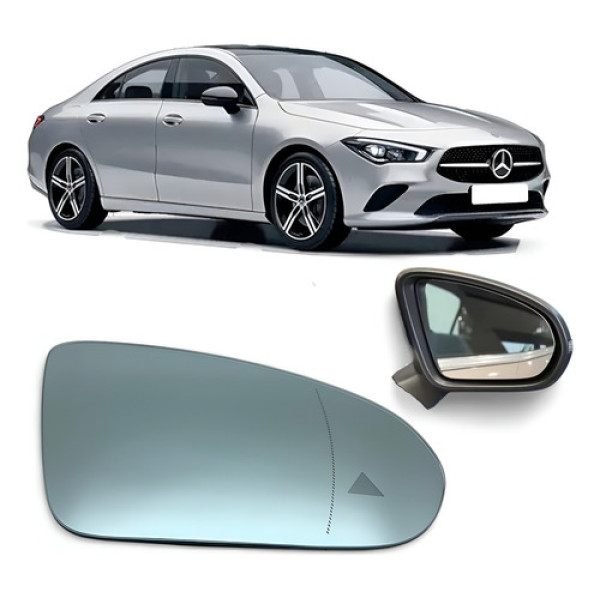 Espelho Lente Retrovisor Mb Cla 180 200 220 260 20 A 24 Ld