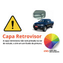 Capa Retrovisor L200 Triton Pajero Dakar  08 A 13 Cromada Le