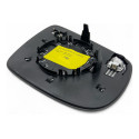 Lente Com Base Retrovisor Chery Tiggo 5x Com Sensor Esquerdo