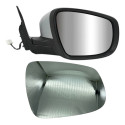 Lente E Base Espelho Retrovisor Chery Tiggo 8 Direito Carona